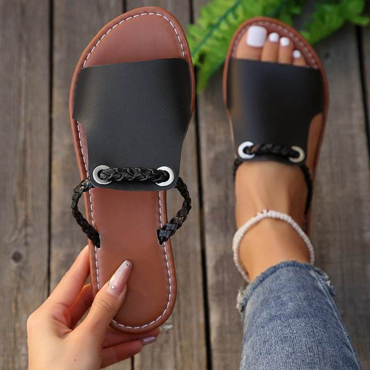 Braided Breeze Slides