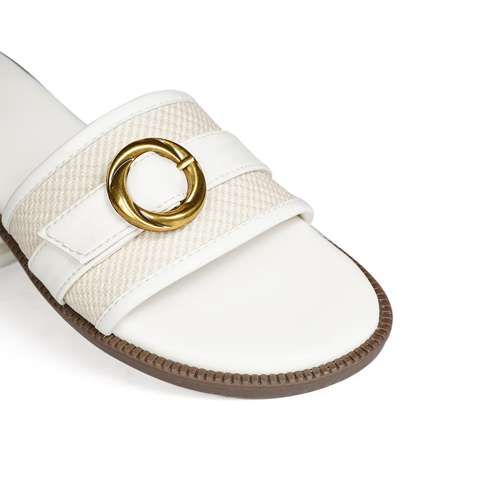 Ivory Luxe Slipper