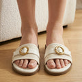 Ivory Luxe Slipper