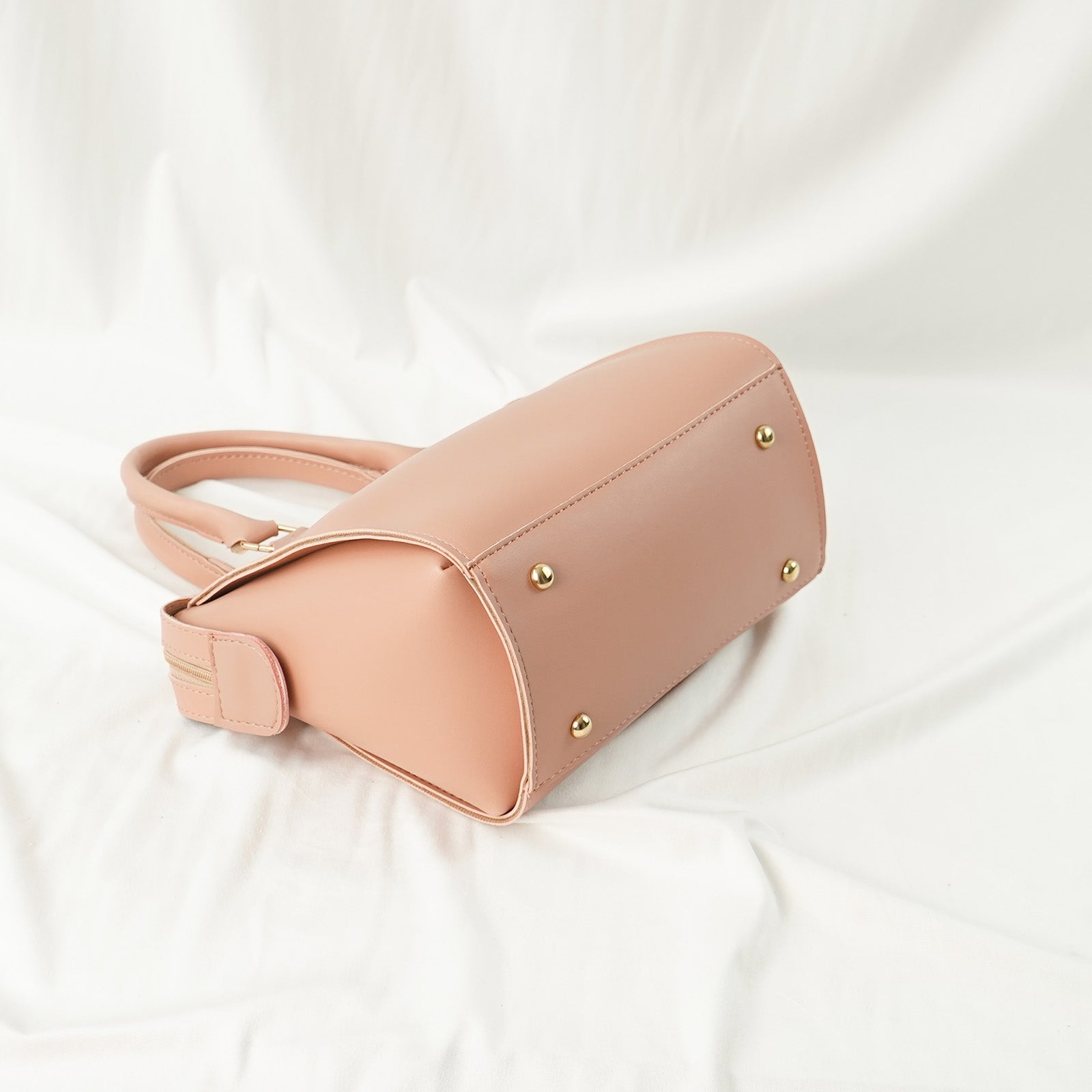 Olive Bag Set of 3 Peach