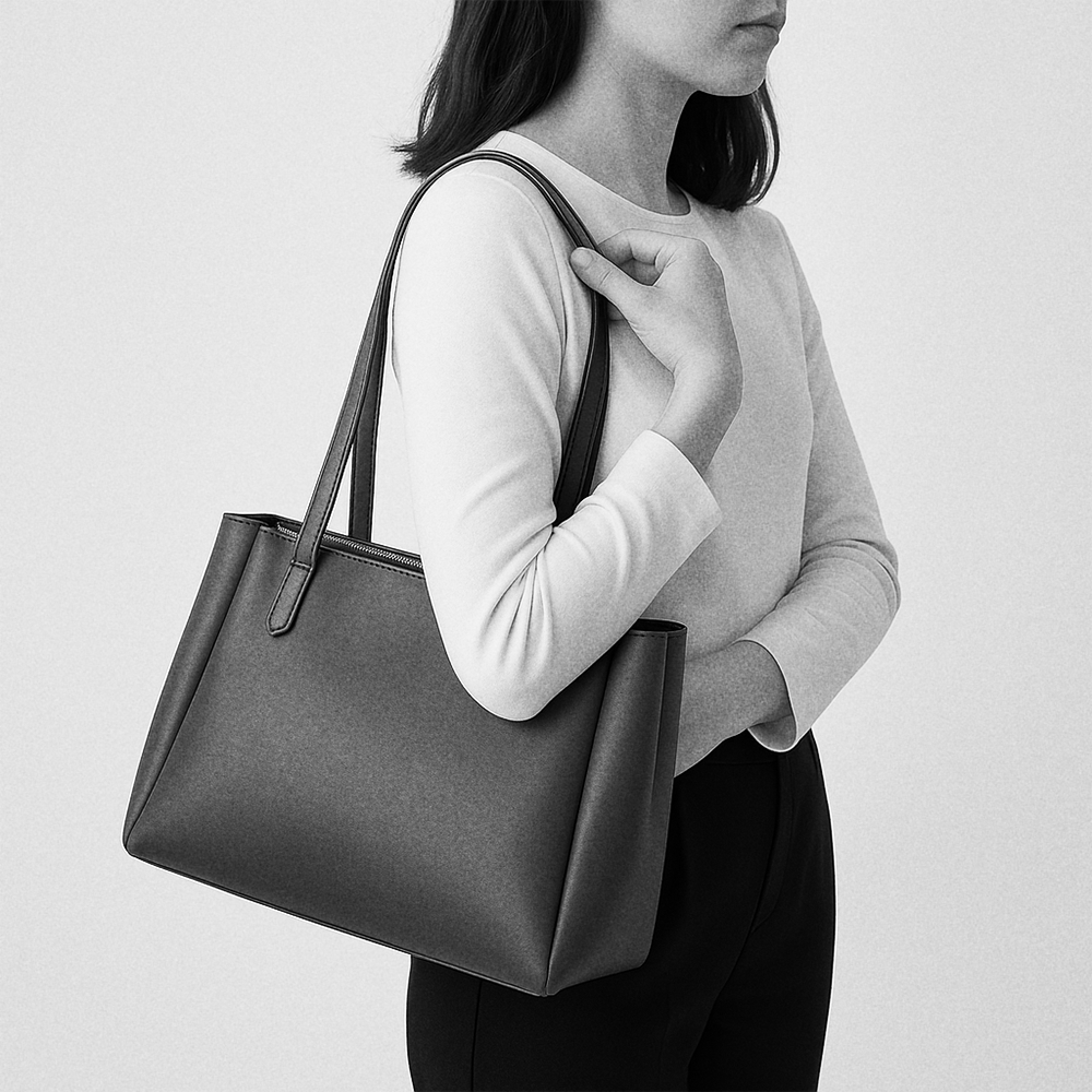 Wide set of 2 Bag Brown