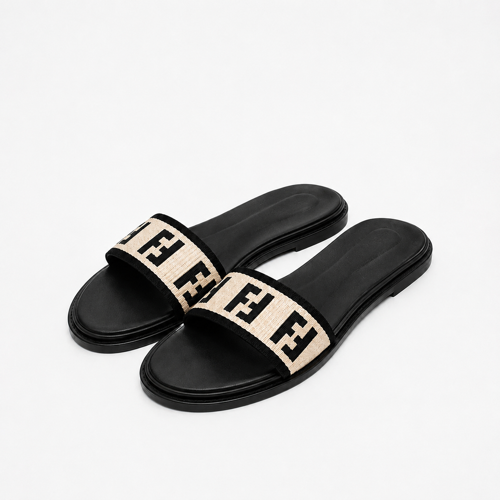 Beige Luxe Slide