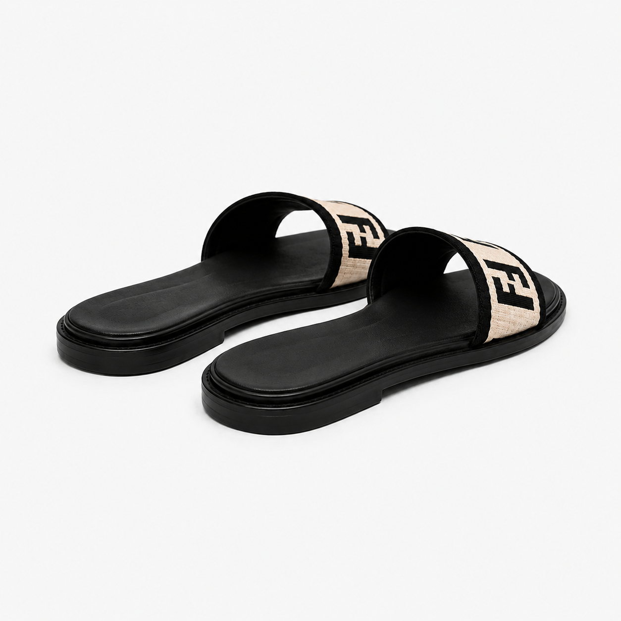 Beige Luxe Slide