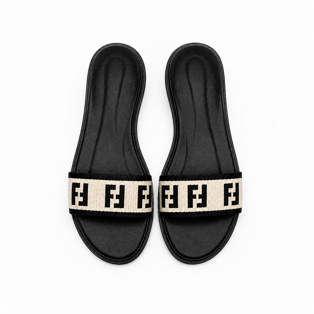 Beige Luxe Slide