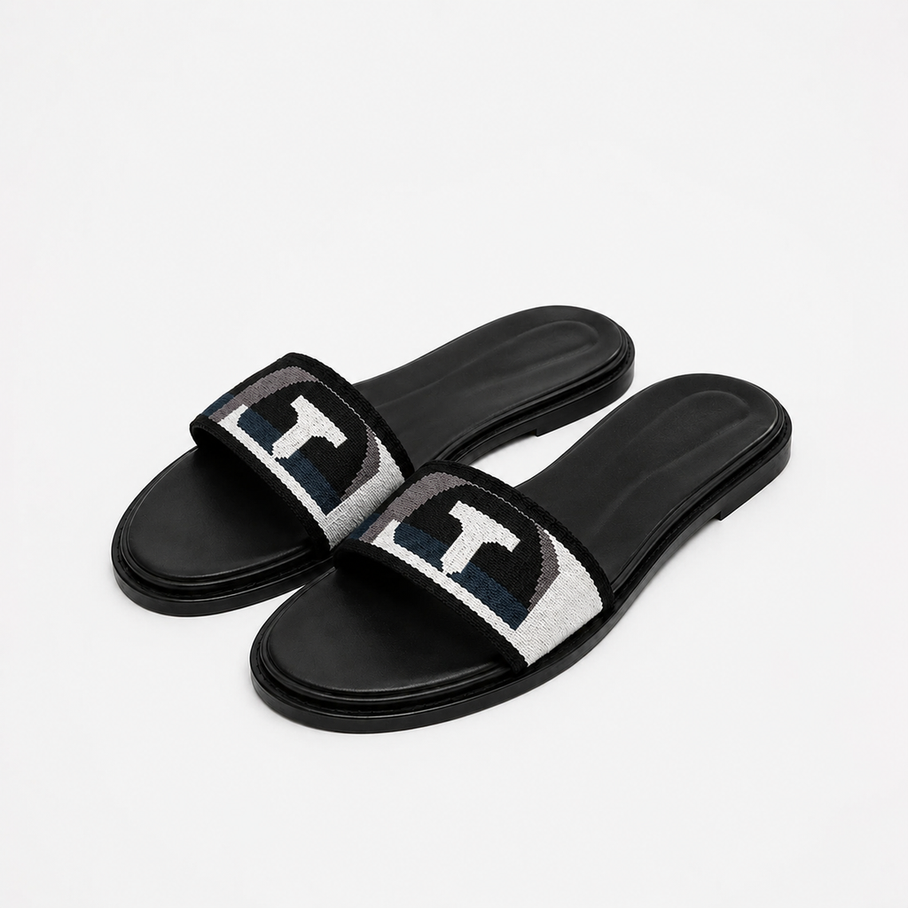Noir Weave Slide
