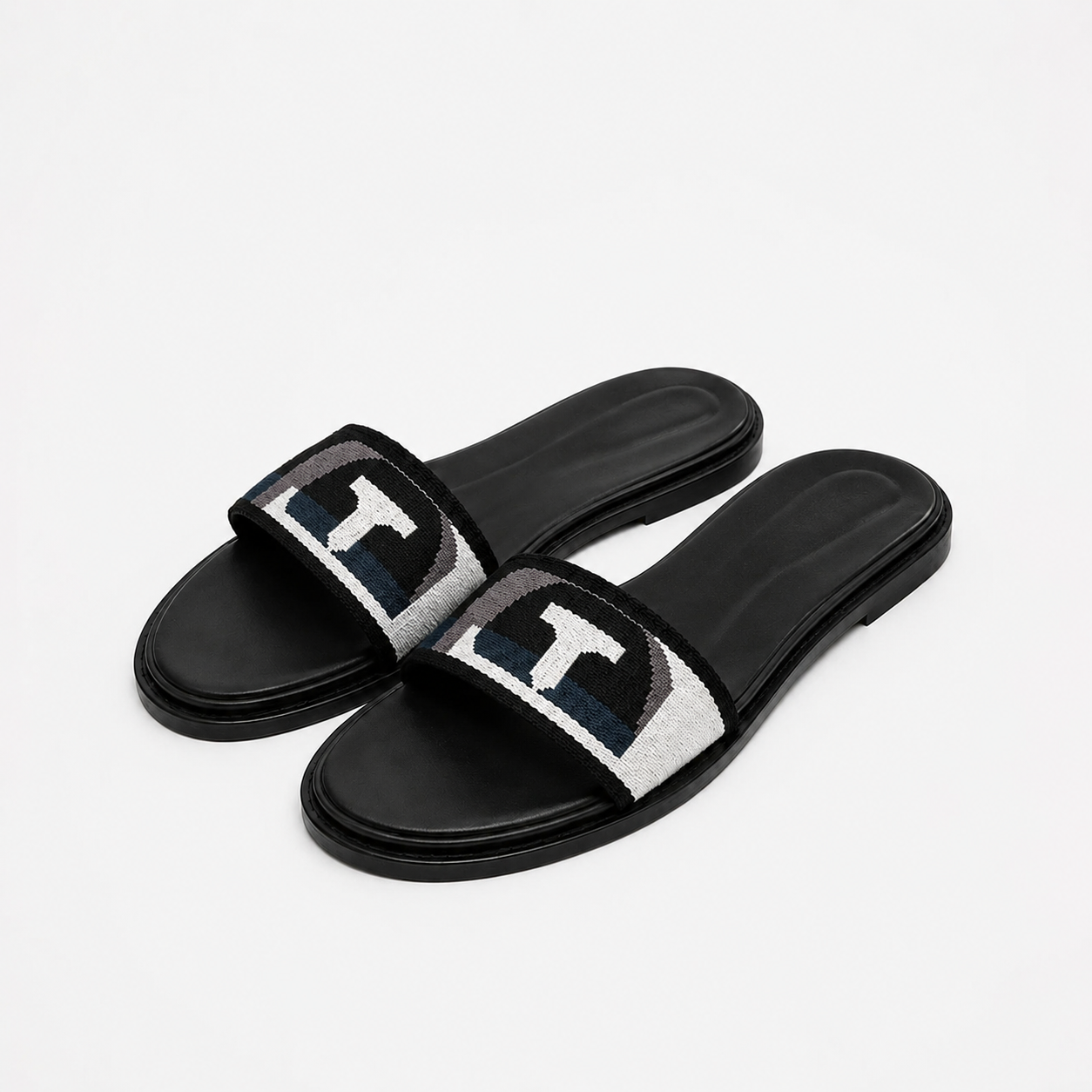 Noir Weave Slide