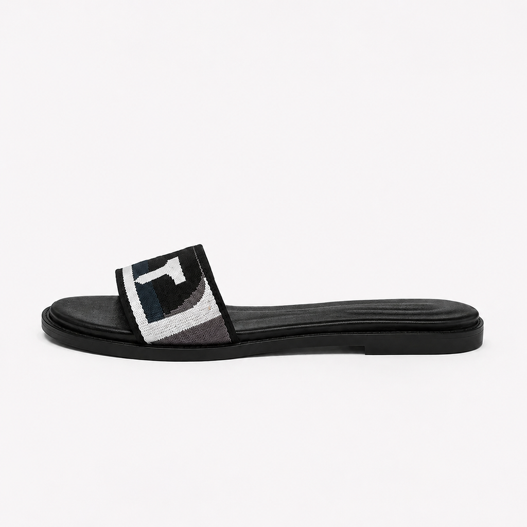 Noir Weave Slide