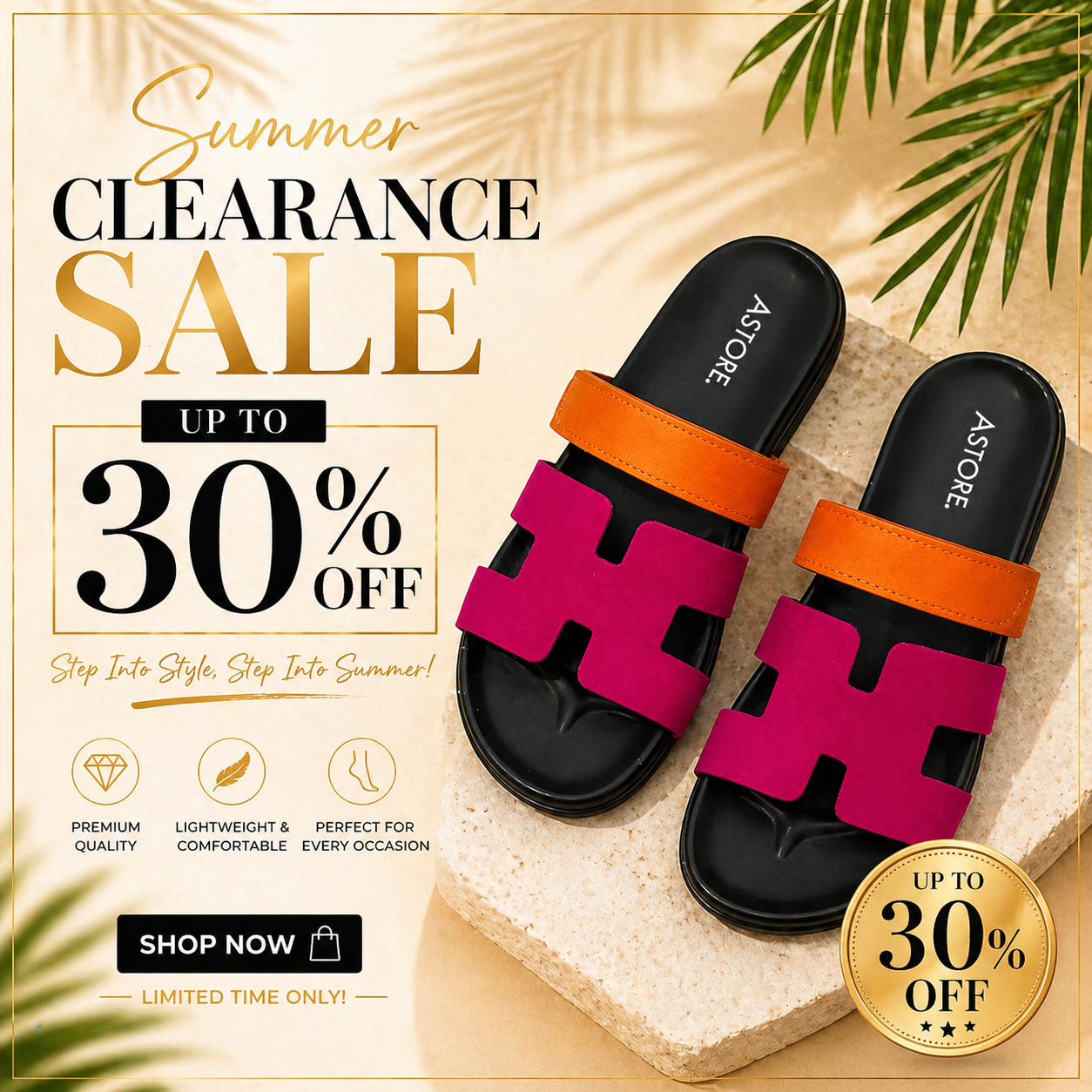 Chypre Soft Rubber Sole Flats