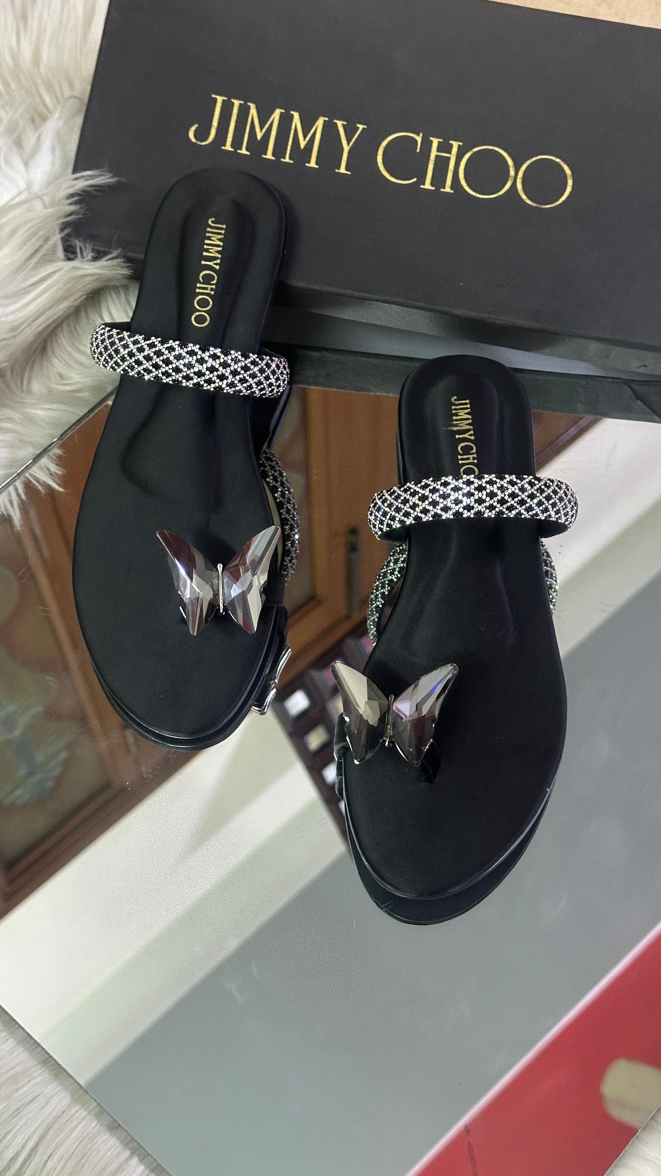 JIMMY CHOO (SLIPPERS)