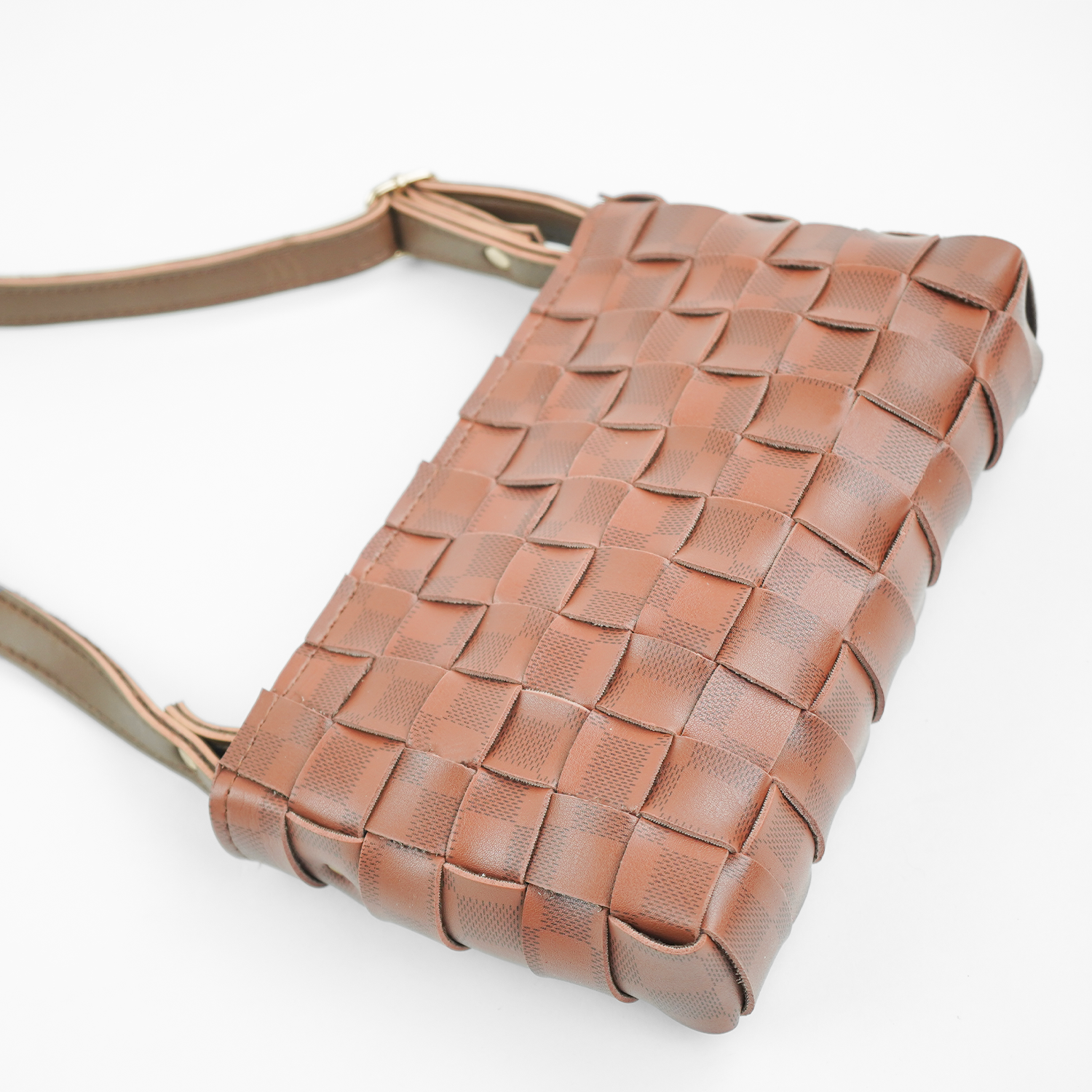 Cot Bag Brown (checkered)