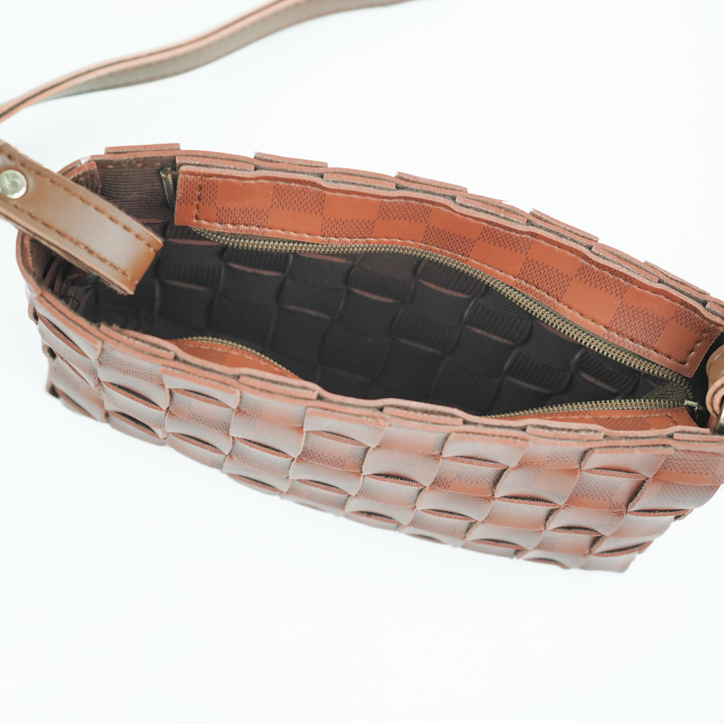 Cot Bag Brown (checkered)