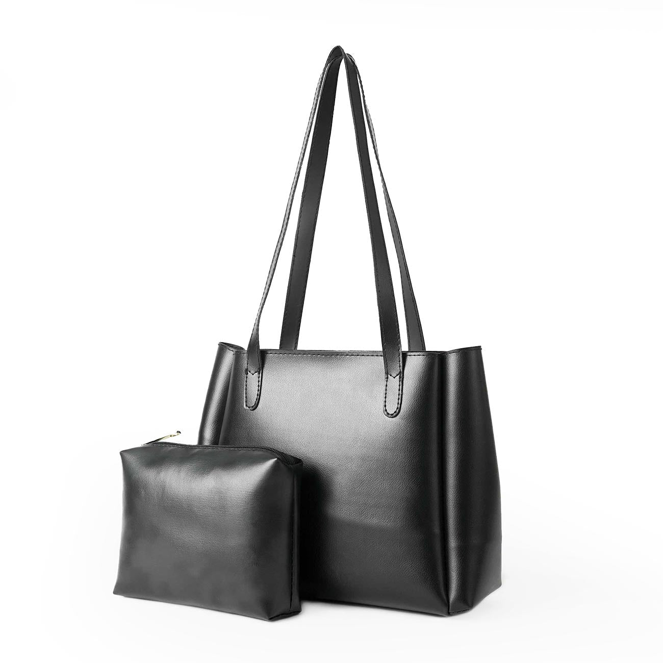 Wide set of 2 Bag Black